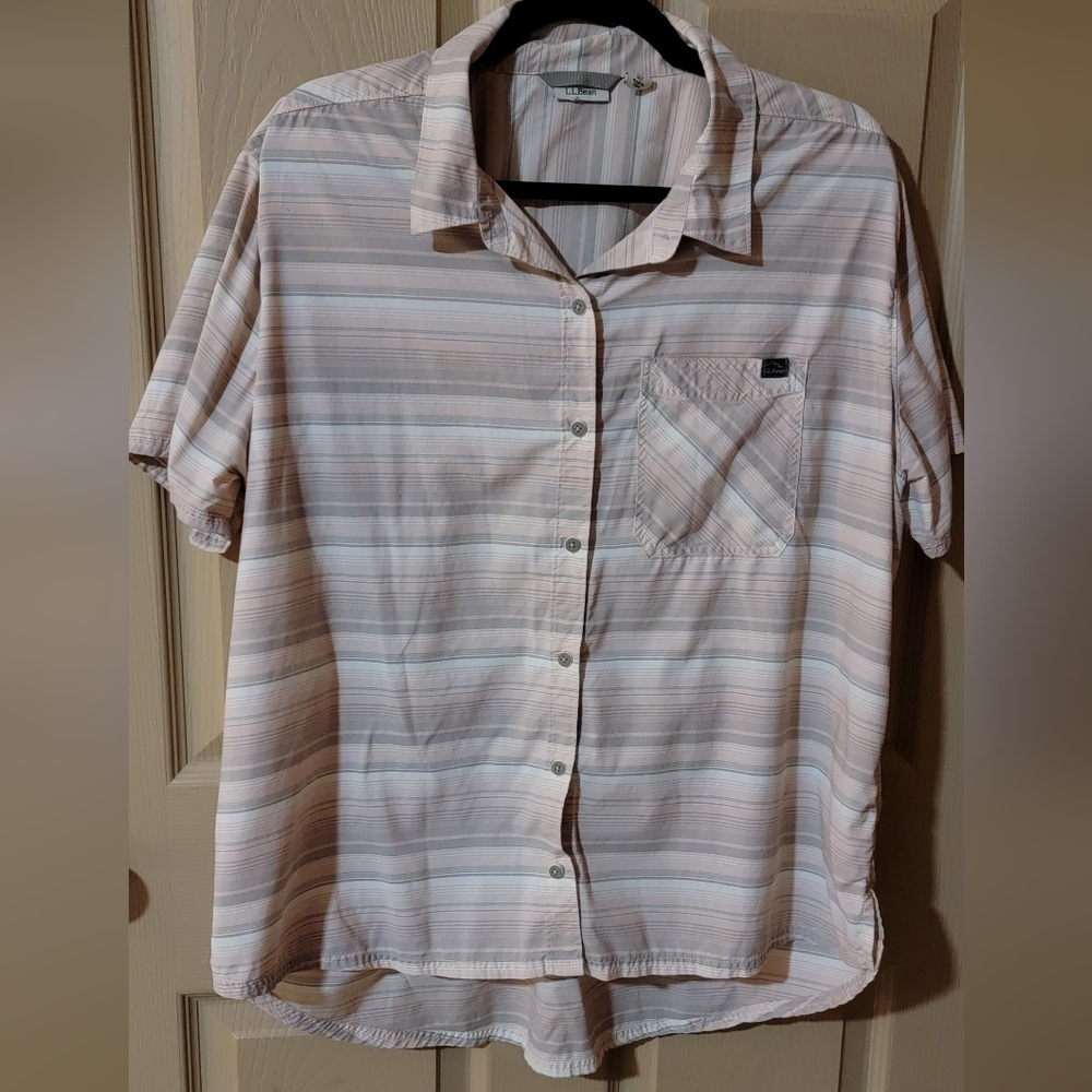 L.l. bean button-up shirt
